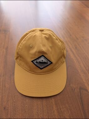 Rab Gritstone Cap Yellow Organic Cotton Adjustable Hat OS